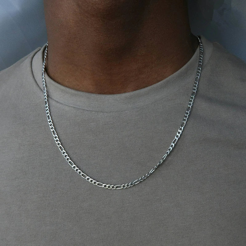 Figaro Stainless Steel Necklace for Men