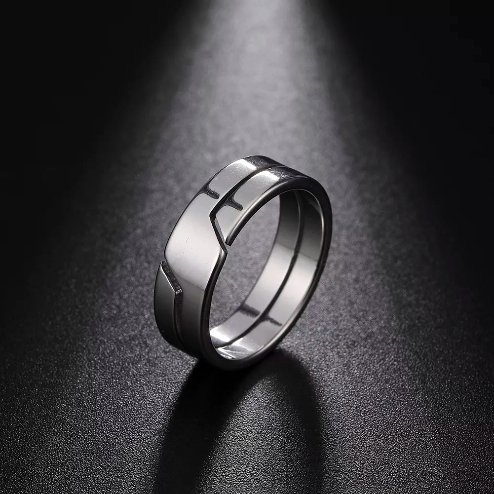 Stainless Steel Ring for Men - Casual Fashion Jewelry